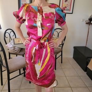 Diane Von Furstenberg DVF Silk Dress Size 0